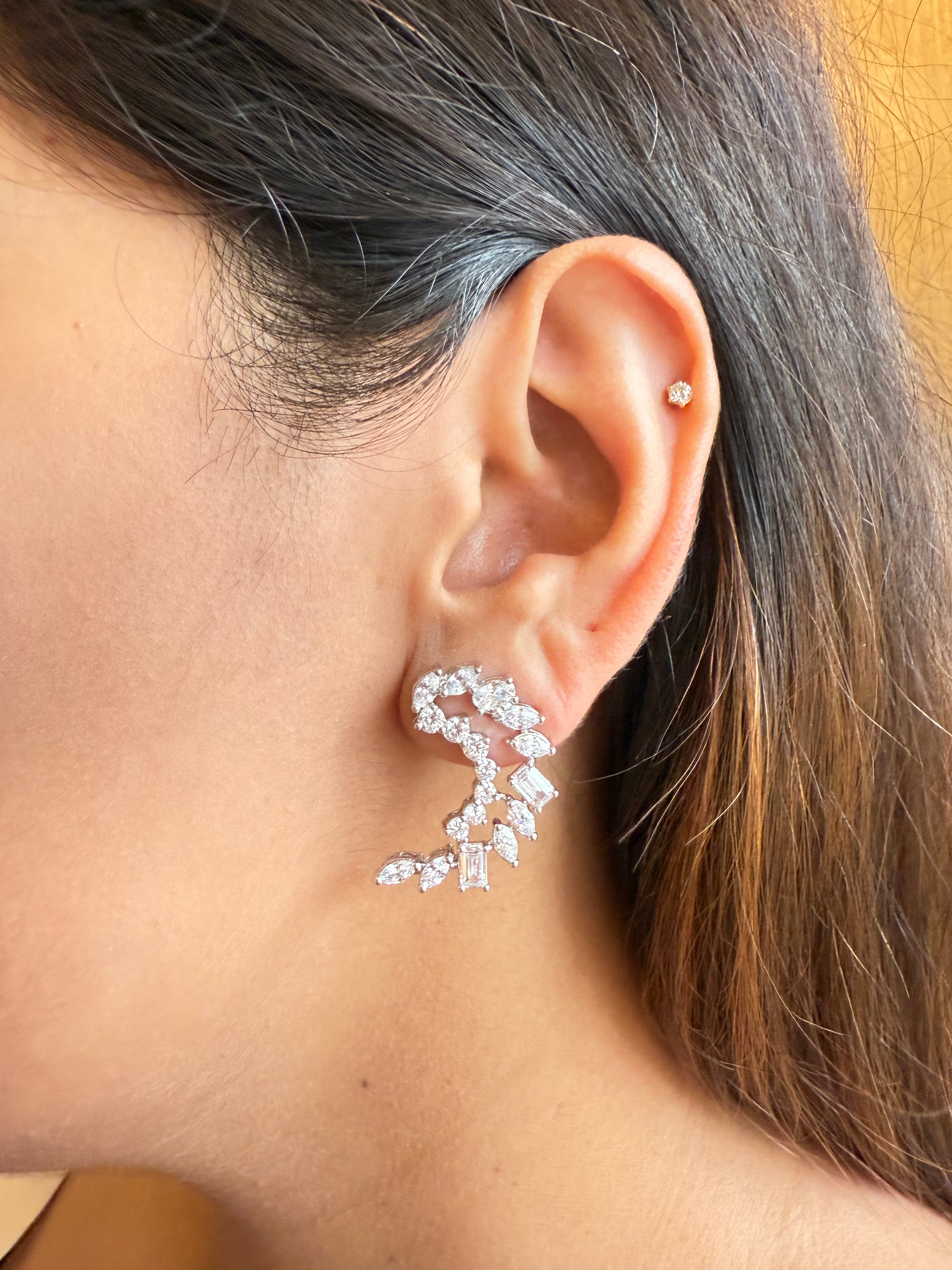 Tanvi Diamond Earring
