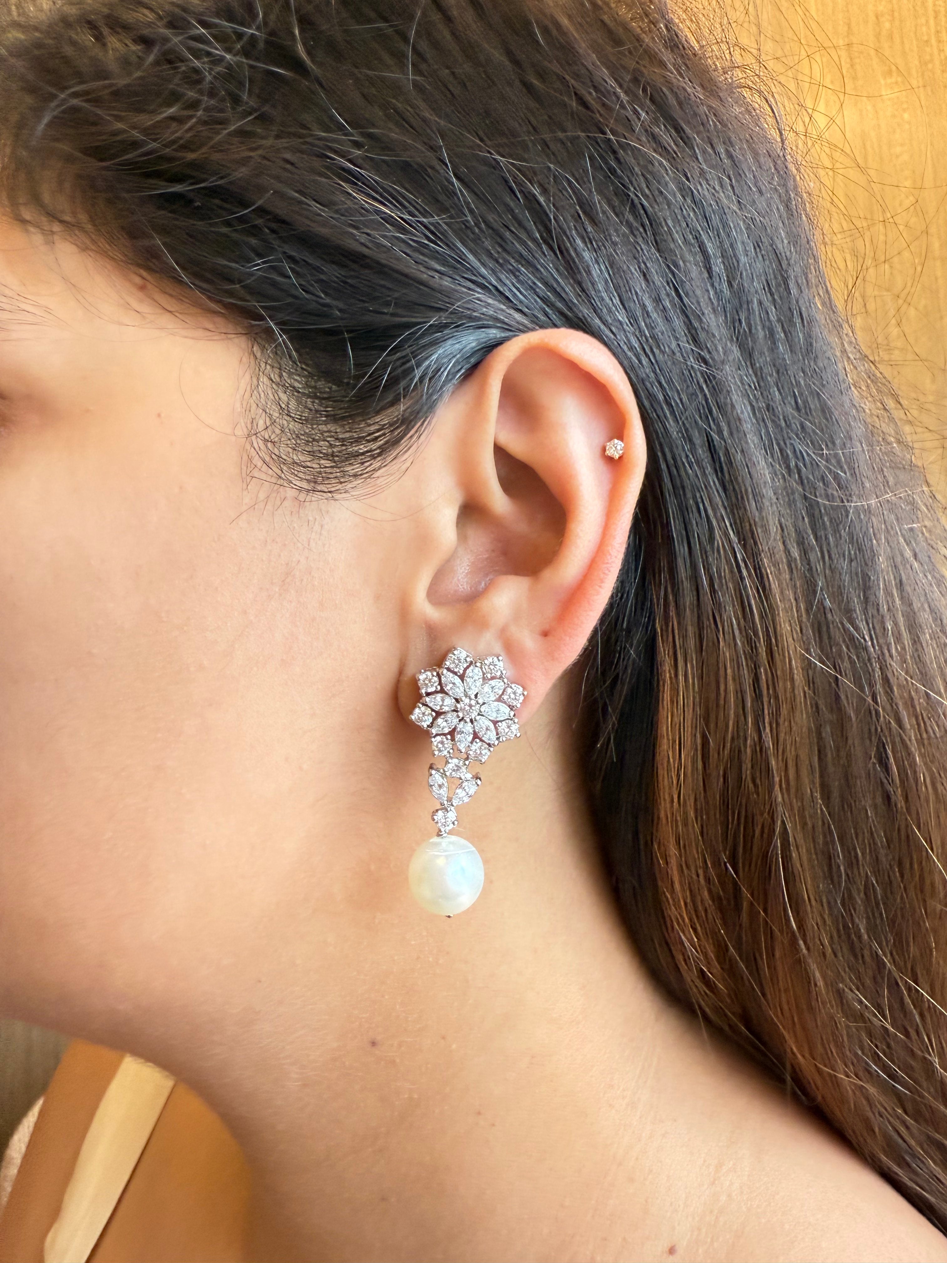 Thea Diamond Earring
