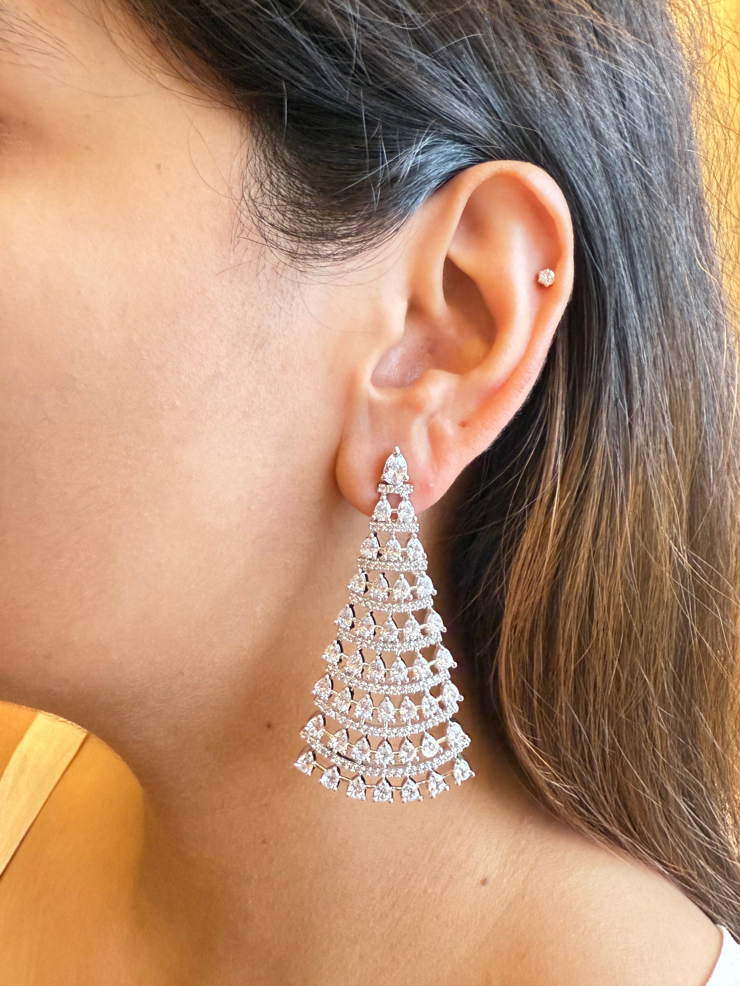 Daisy Diamond Earring