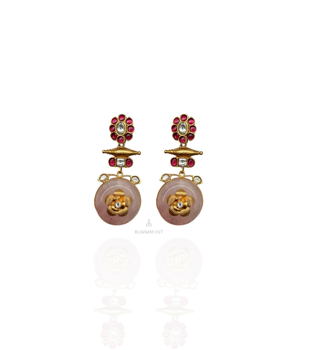 NIHARIKA PINK EARRING