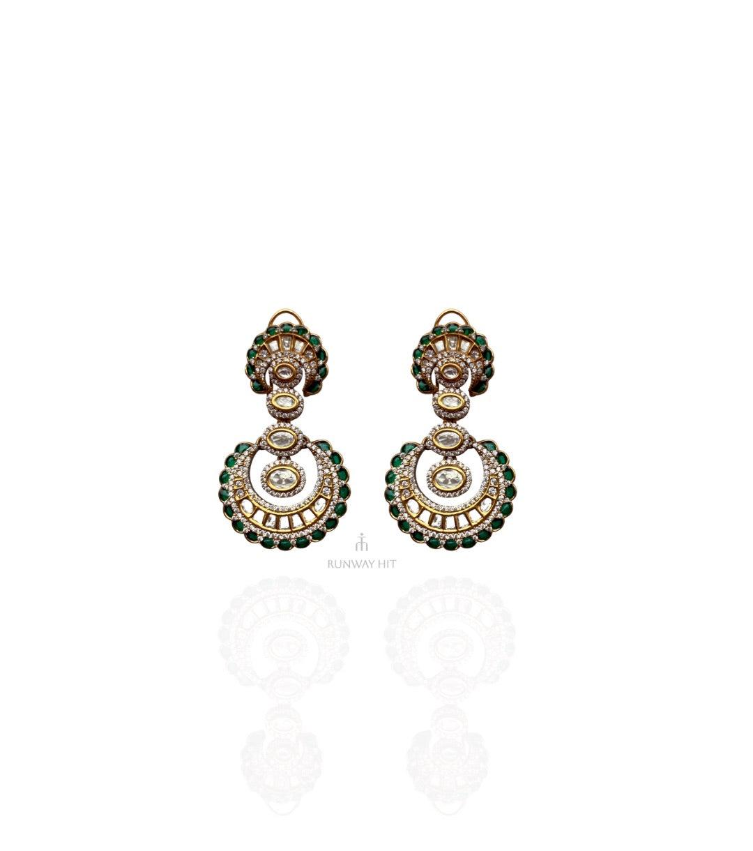 SUNAINA GREEN CHAANDBALI