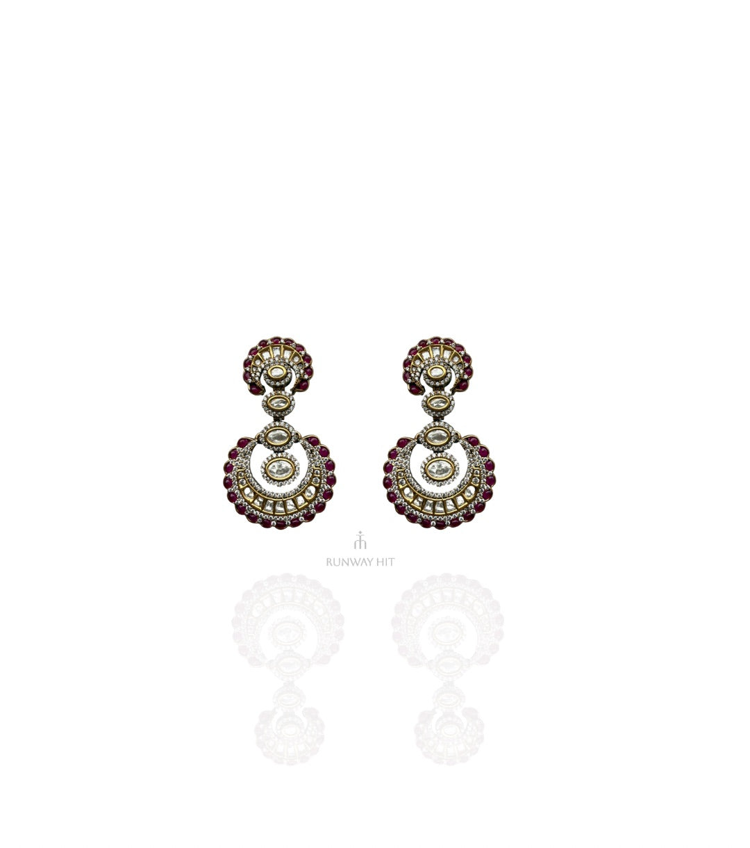 SUNAINA RED CHAANDBALI