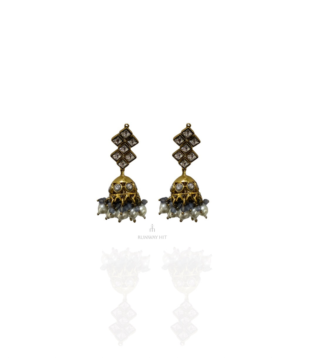 YUVIKA PURE SILVER JHUMKA