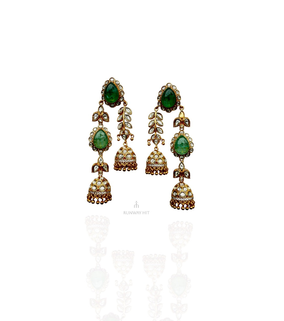 RHEA MINT GREEN JHUMKA