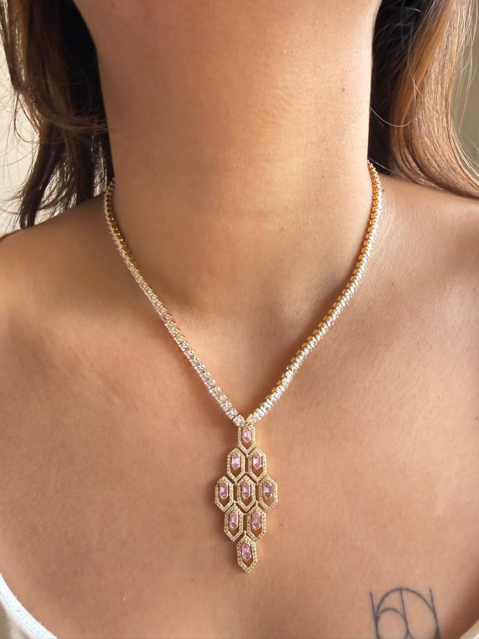 MARTHA PURE SILVER NECKLACE SET