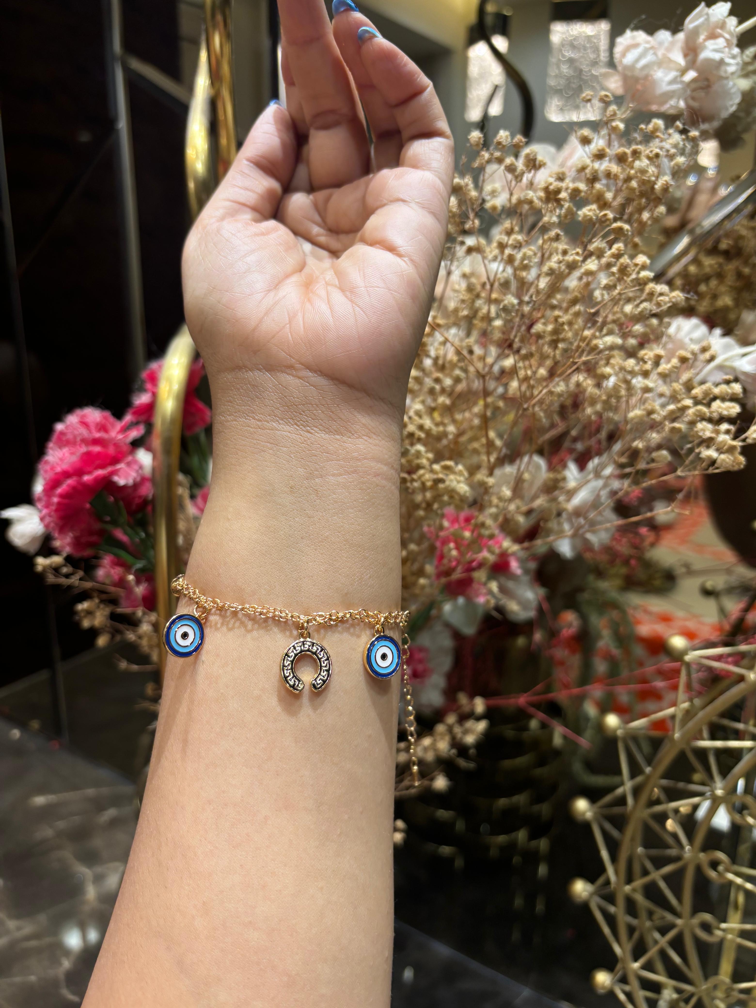 EVIL EYE CHARM BRACELET