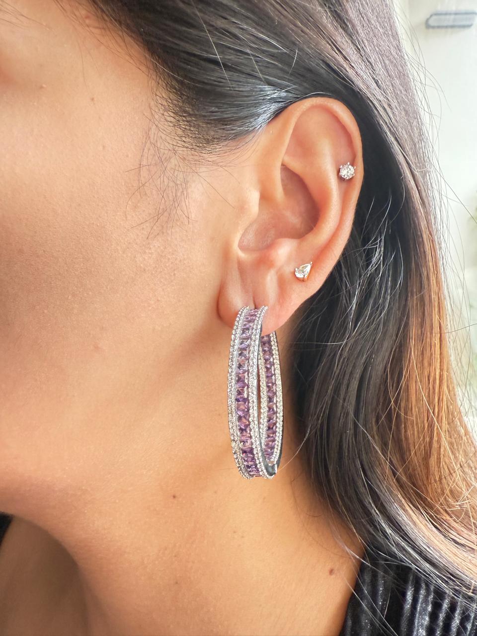 LILAC HOOPS