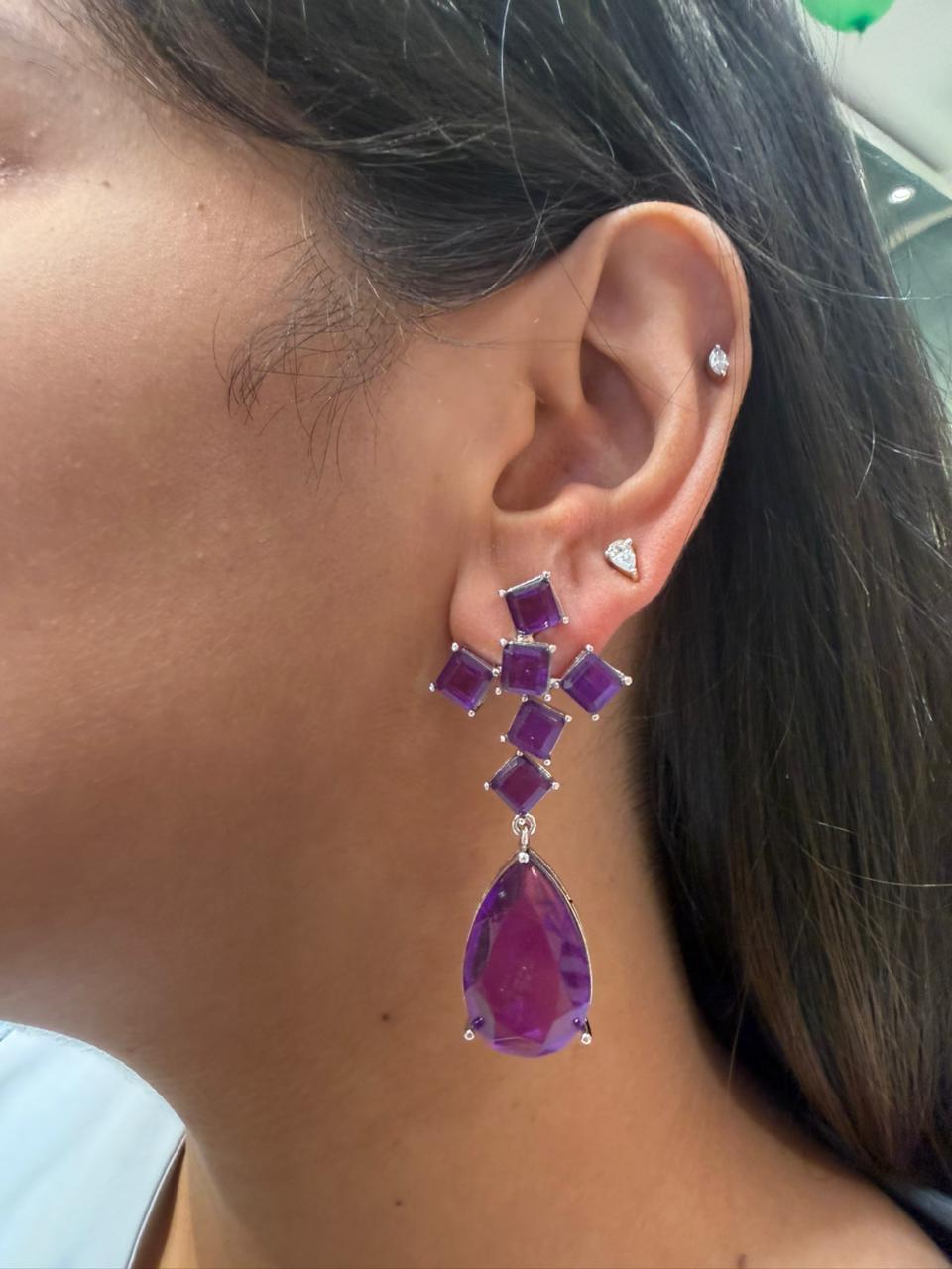 JESSICA DOUBLET LONG EARRING