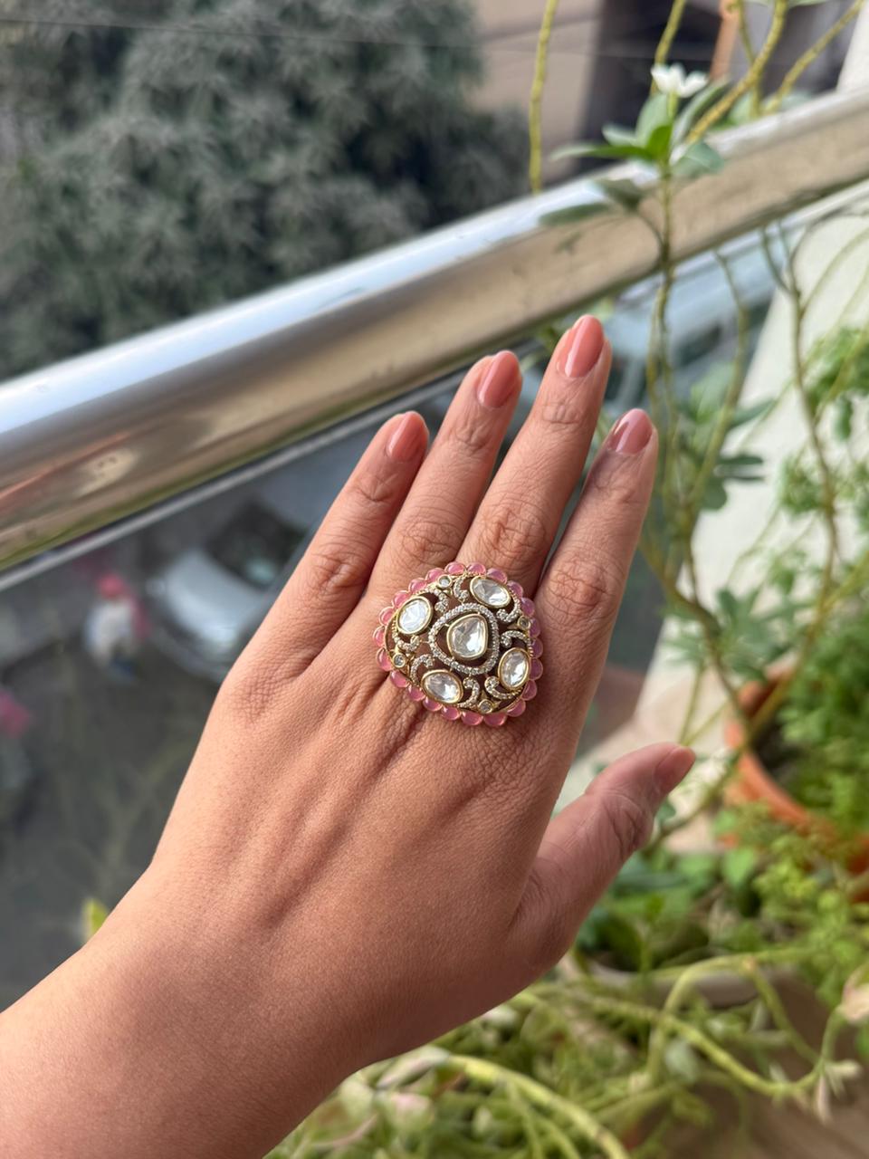RAMYA POLKI RING