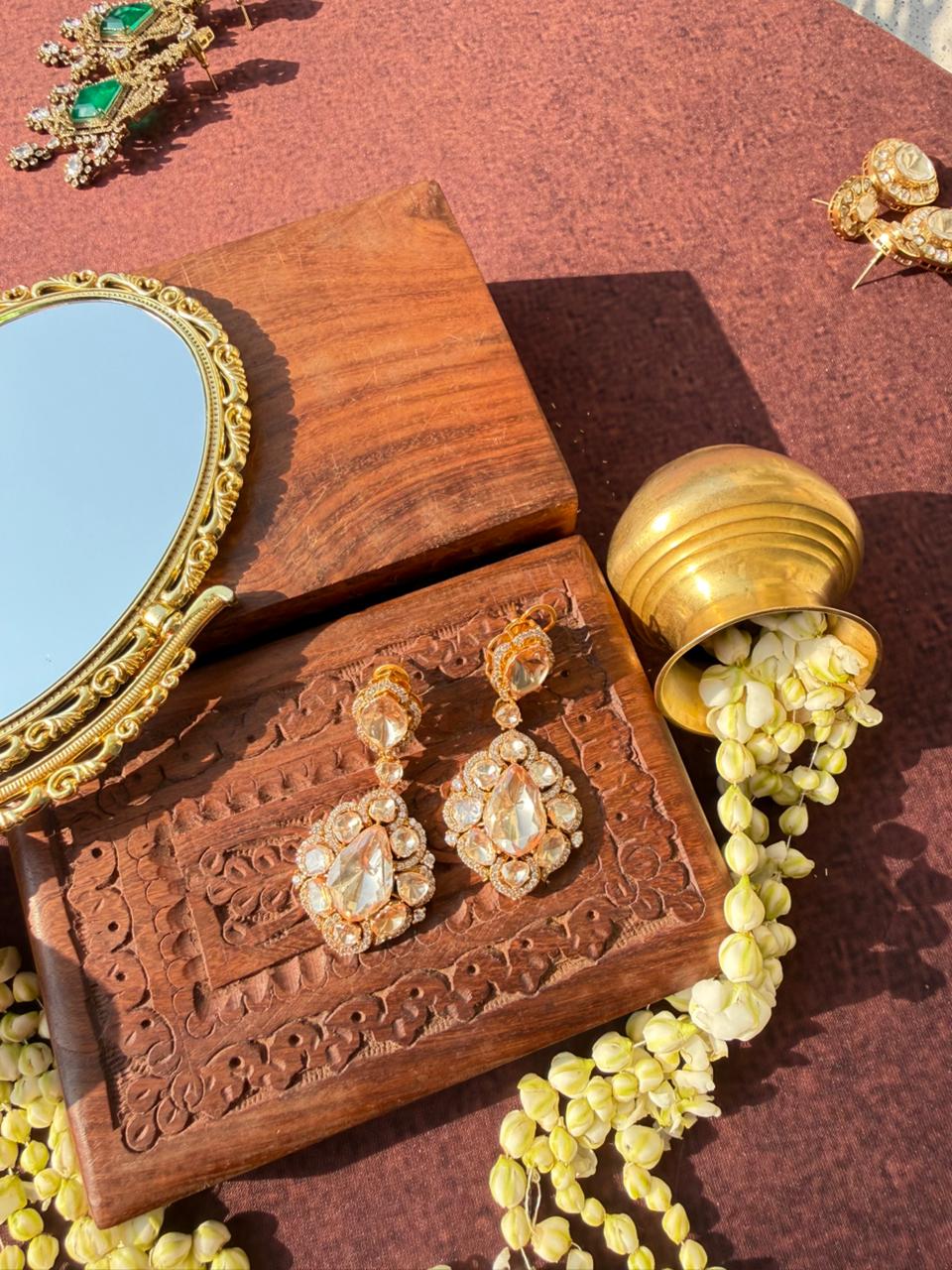 KAVERI POLKI EARRING