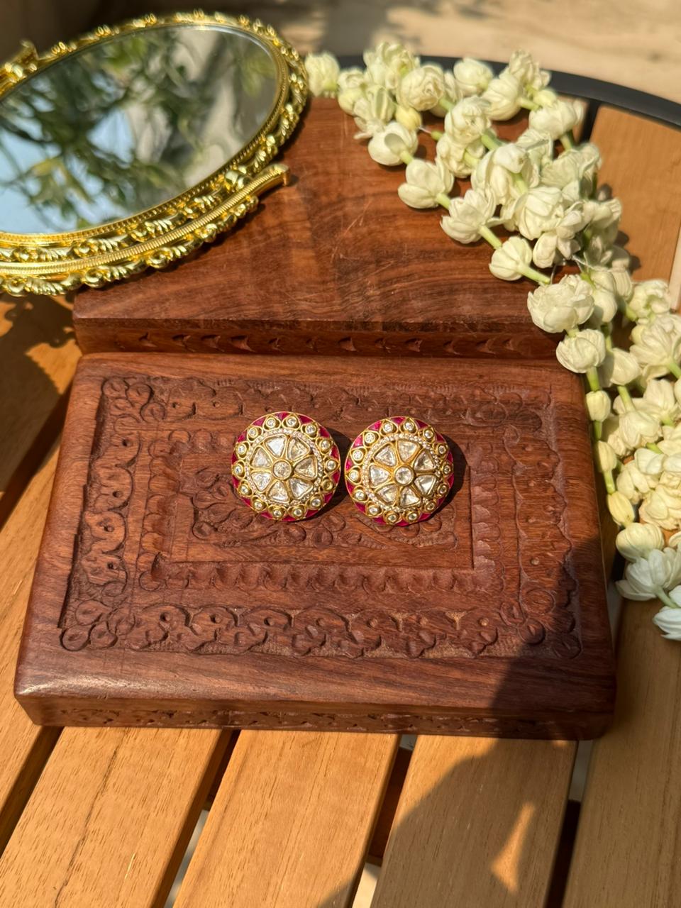 damini polki stud