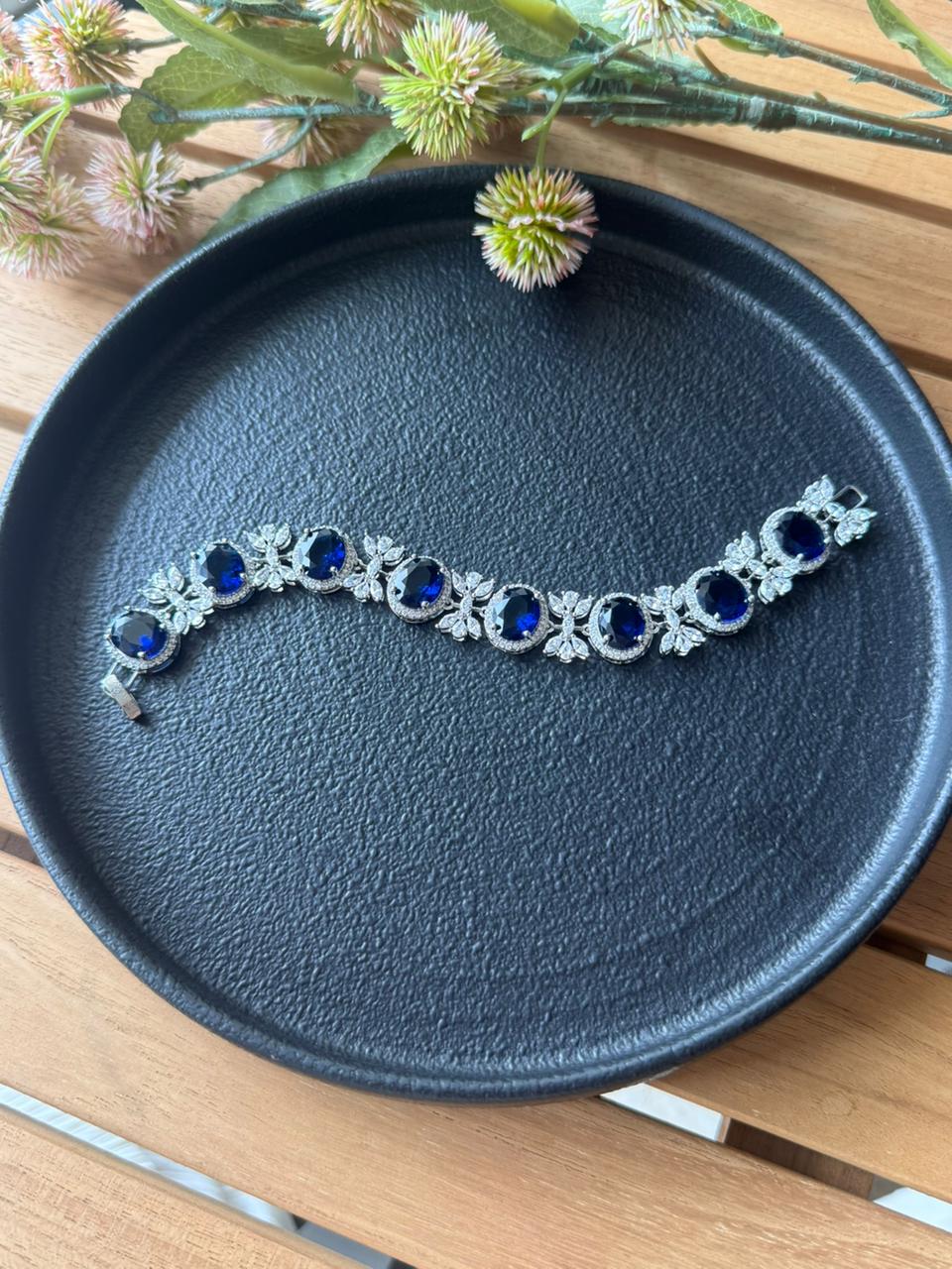 AYESHA COLOURED TENNIS BRACELET