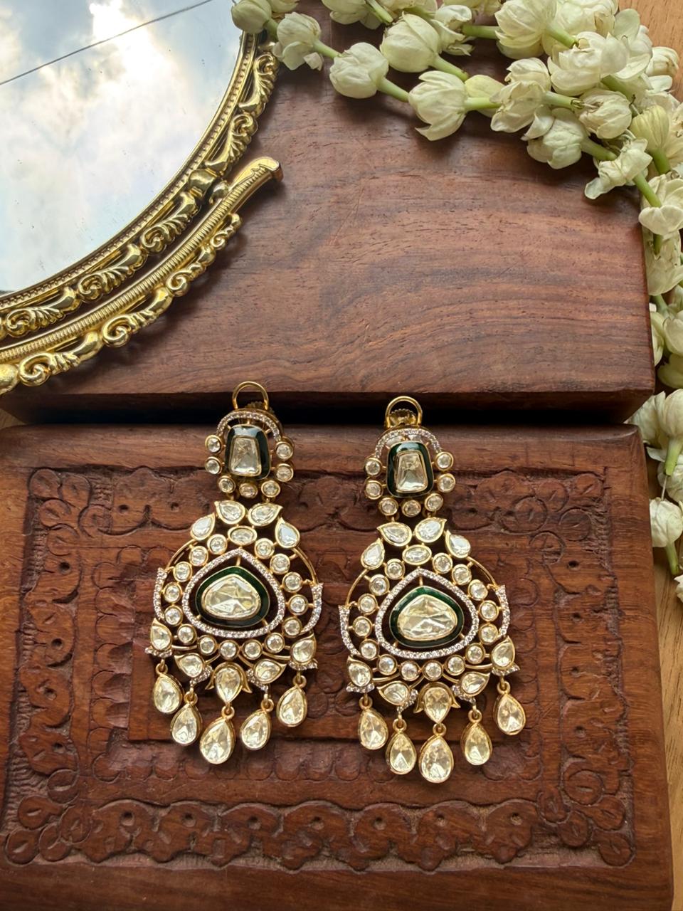 ASHIYANA POLKI EARRING
