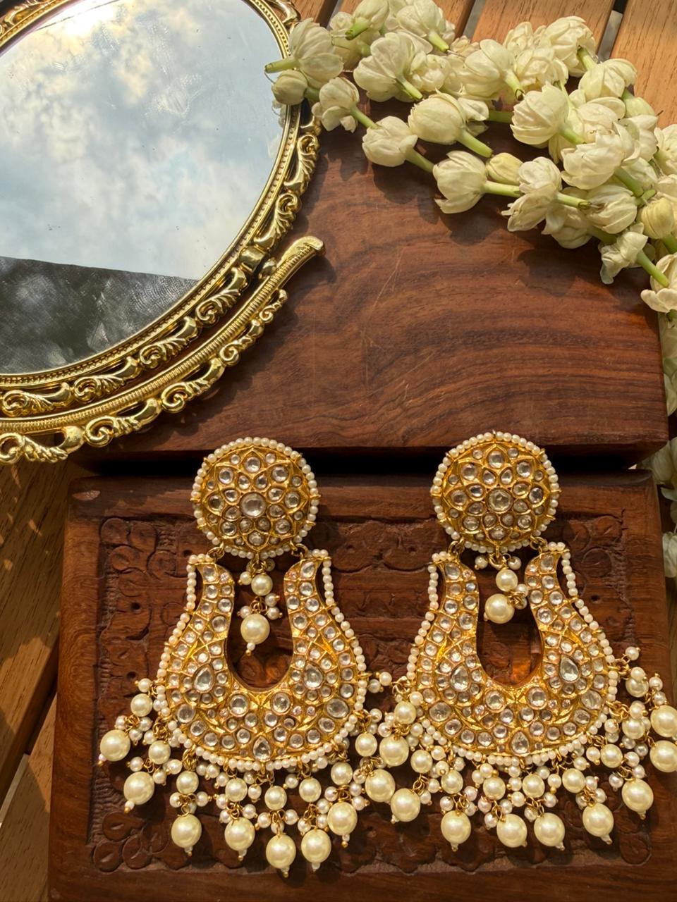 RASHIKA POLKI EARRING