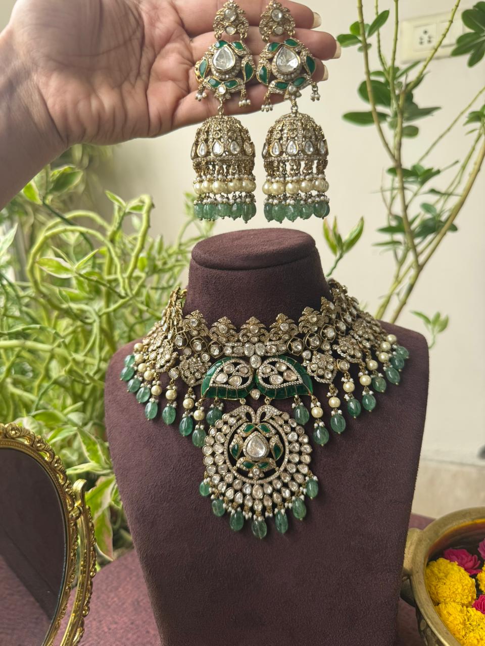 MEERA POLKI BRIDAL SET