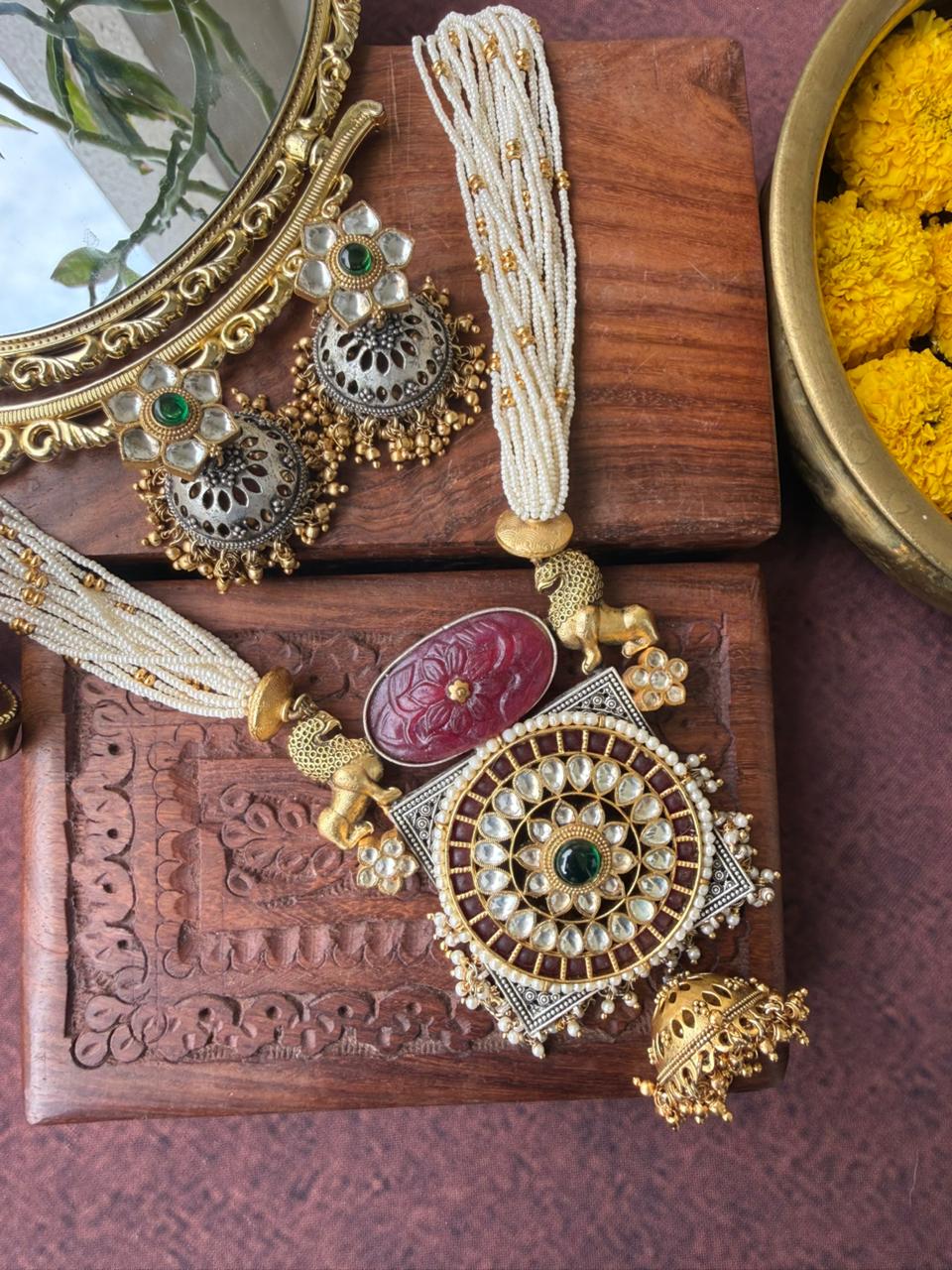 ARINI POLKI NECKLACE SET