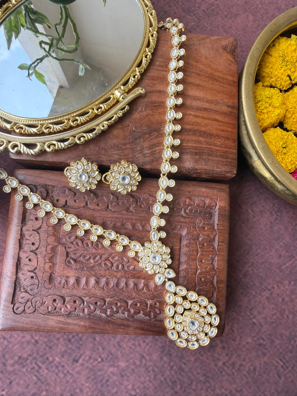 TANYA POLKI NECKLACE SET