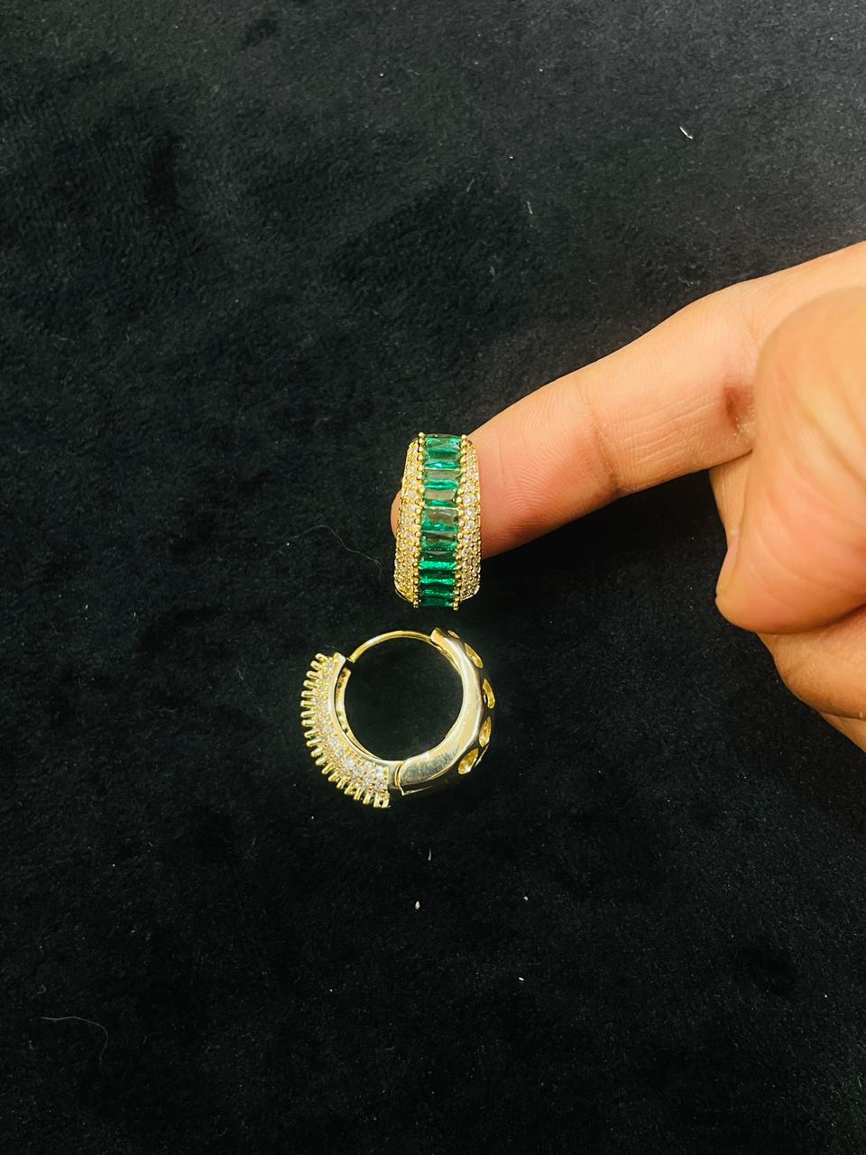 JENNY BLUE 92.5 SILVER HOOPS