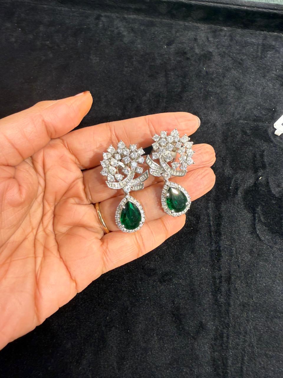 Tree Of Life Diamond Earring