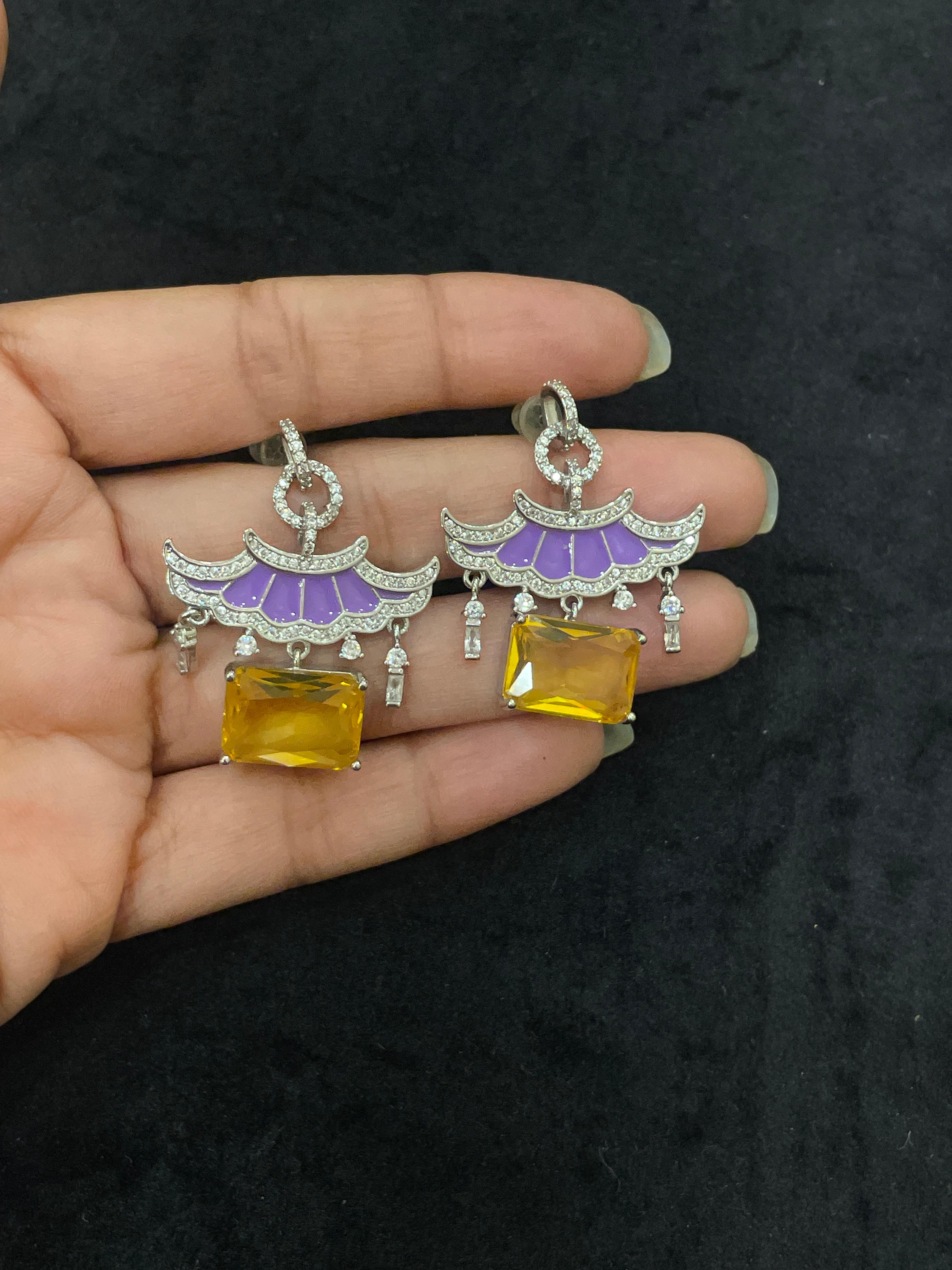 SHAOLIN 92.5 SILVER EARRING