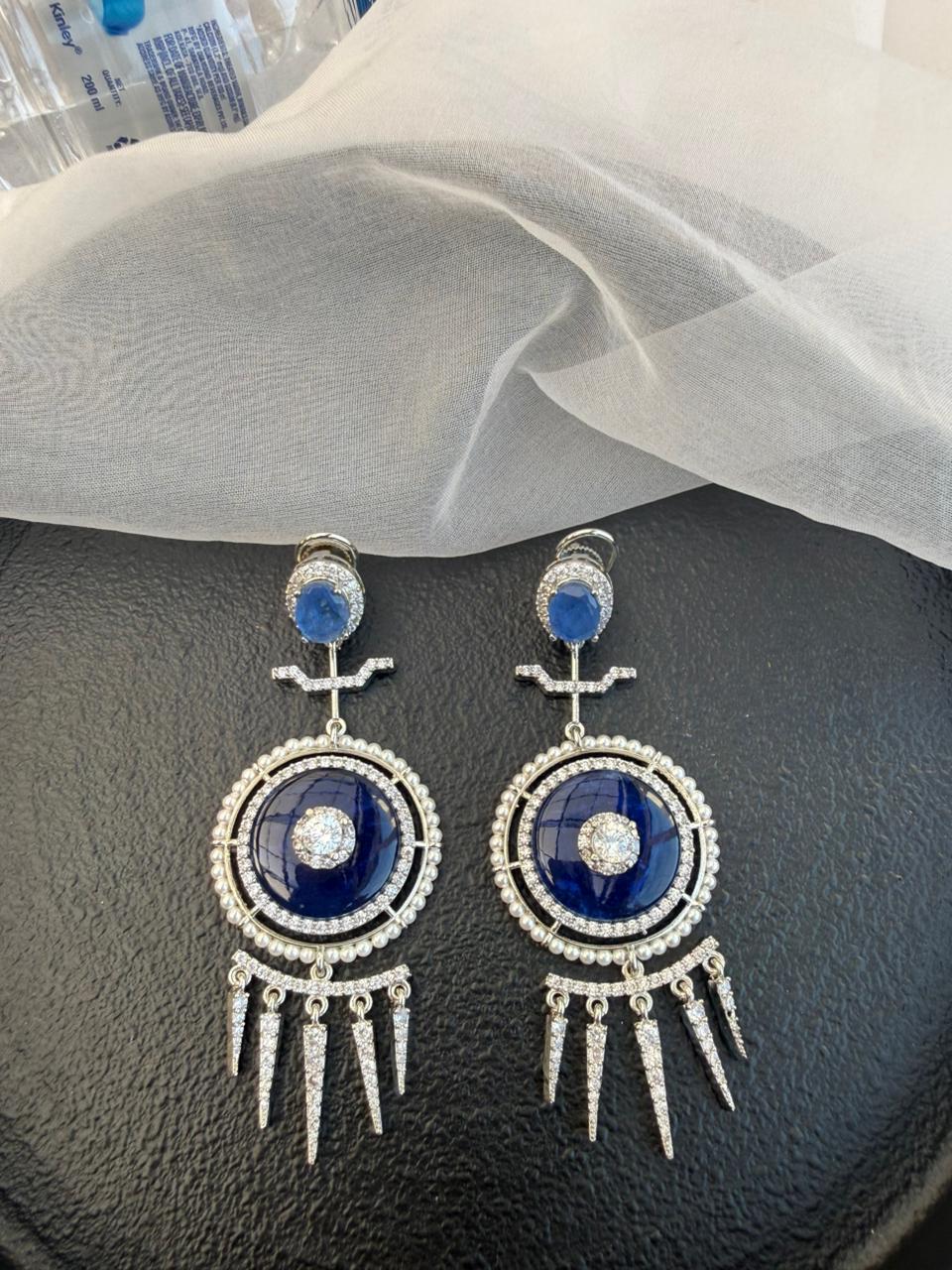 PATRICIA BLUE EARRING