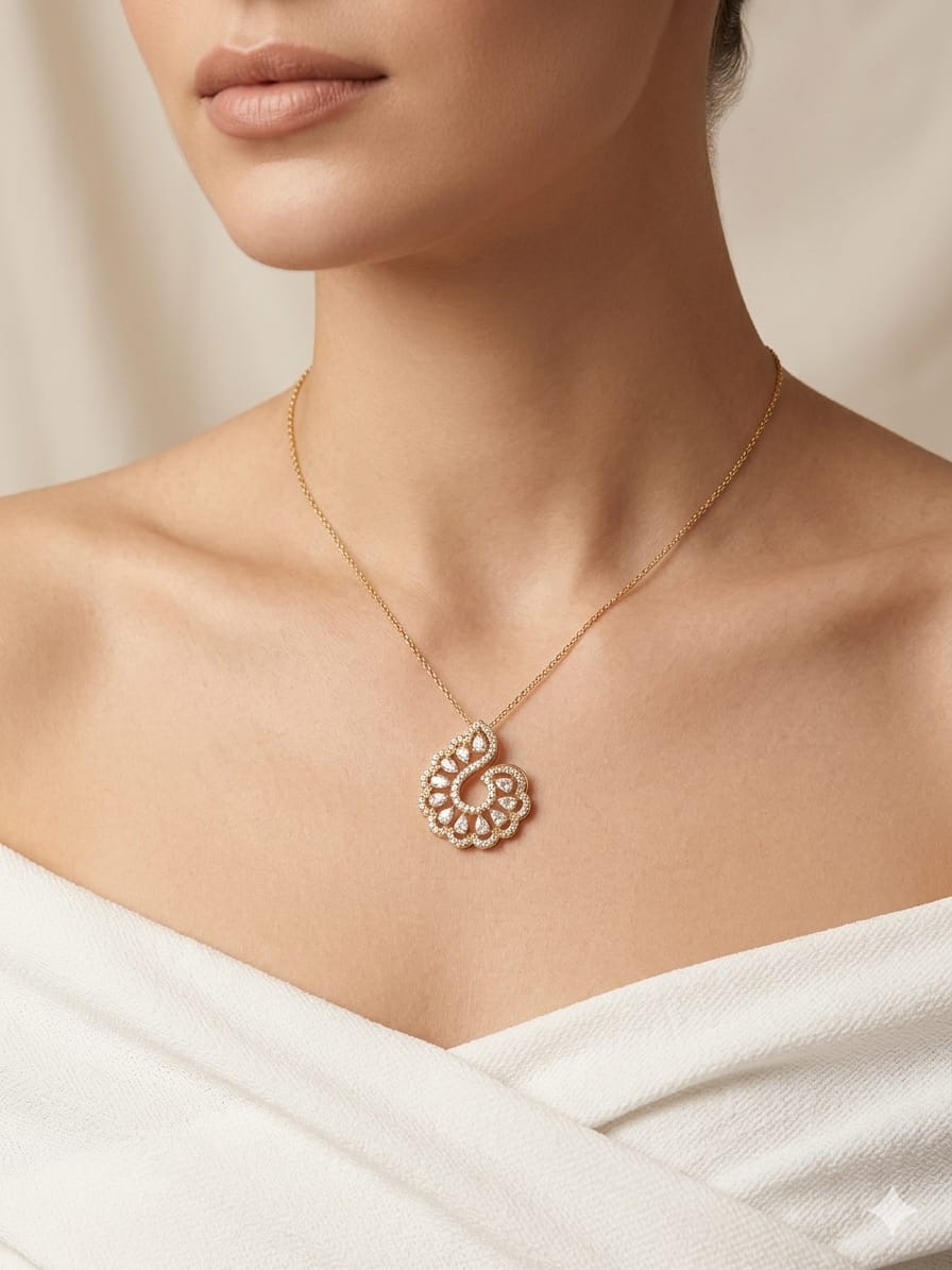 INSY 92.5 SILVER PENDANT