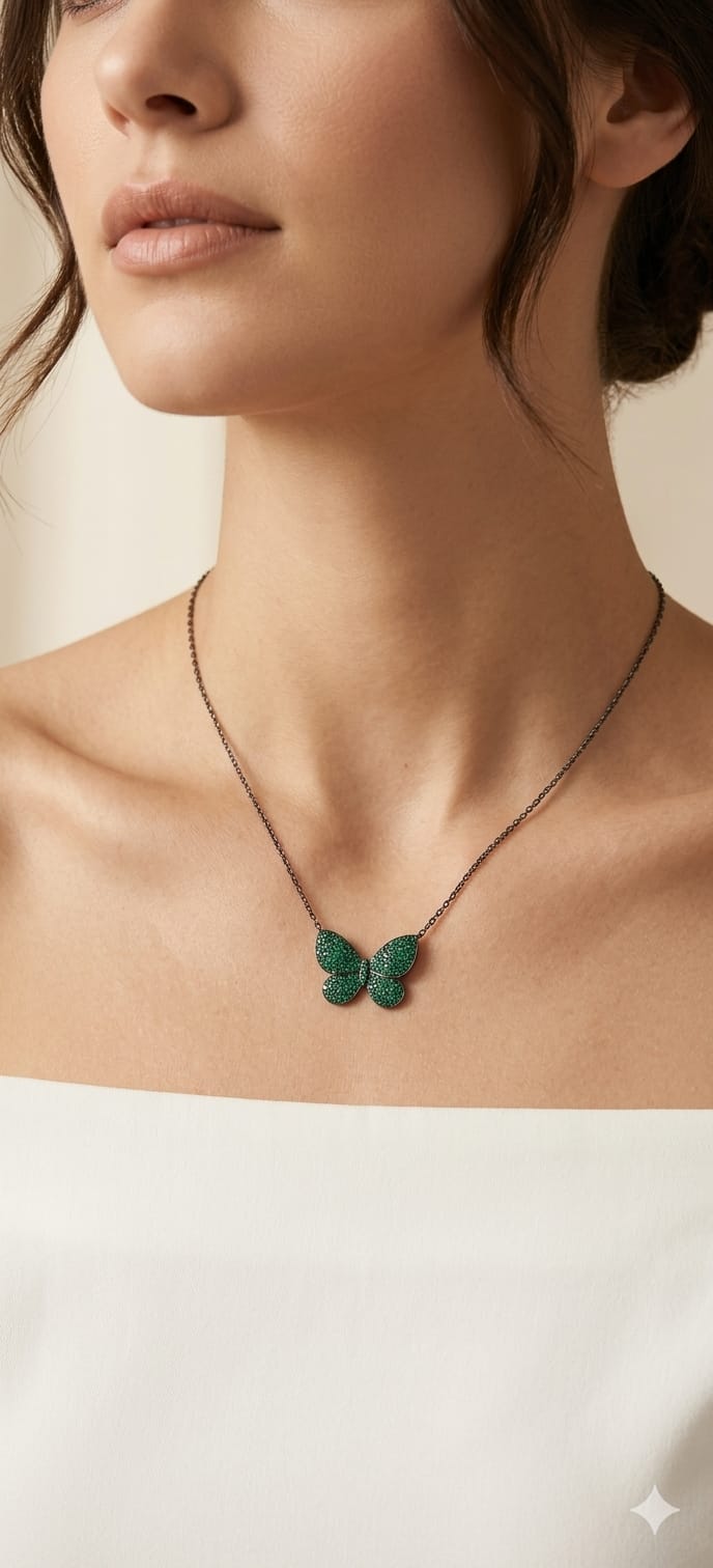 SHALLEIY BUTTERFLY PENDANT