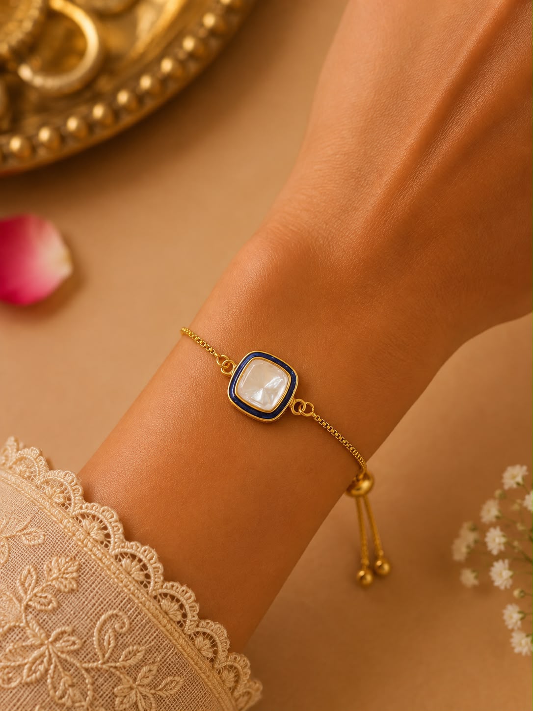 YASHI POLKI BRACELET
