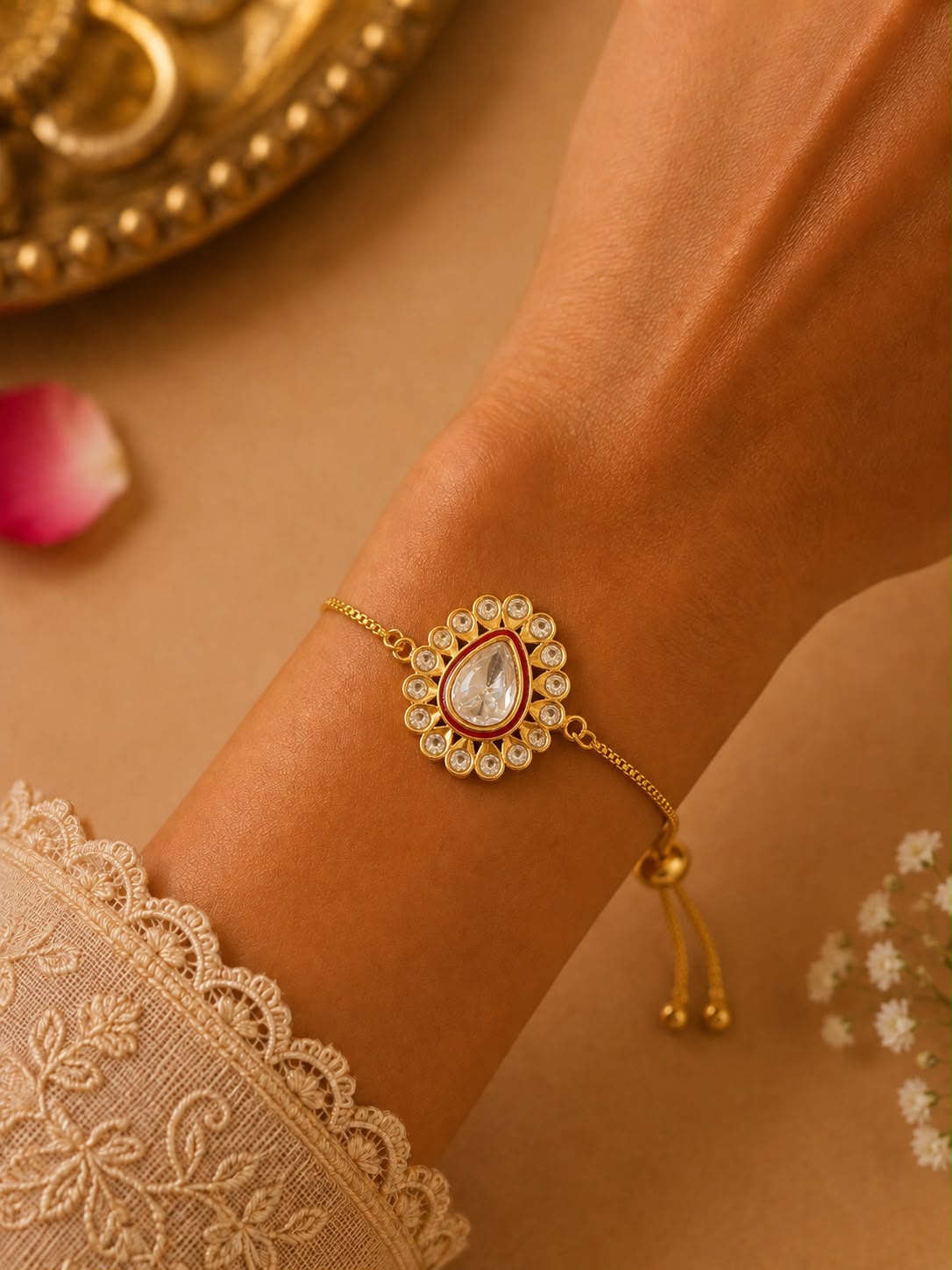 JIYA POLKI BRACELET