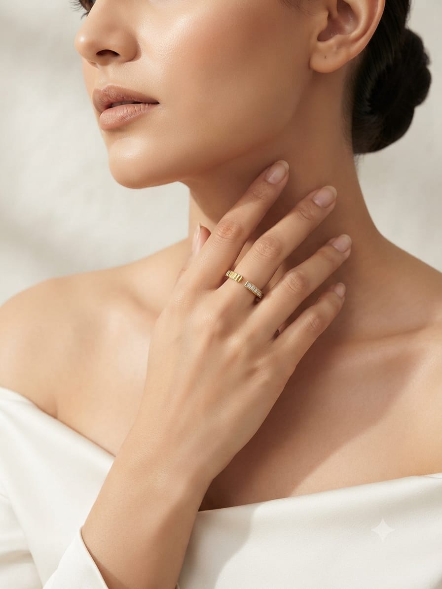 MERENSI 92.5 SILVER RING