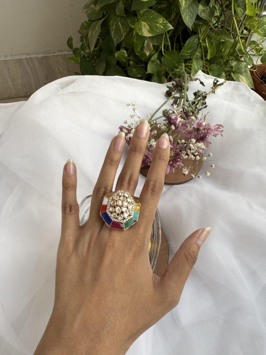 Anvay Polki Ring image 0