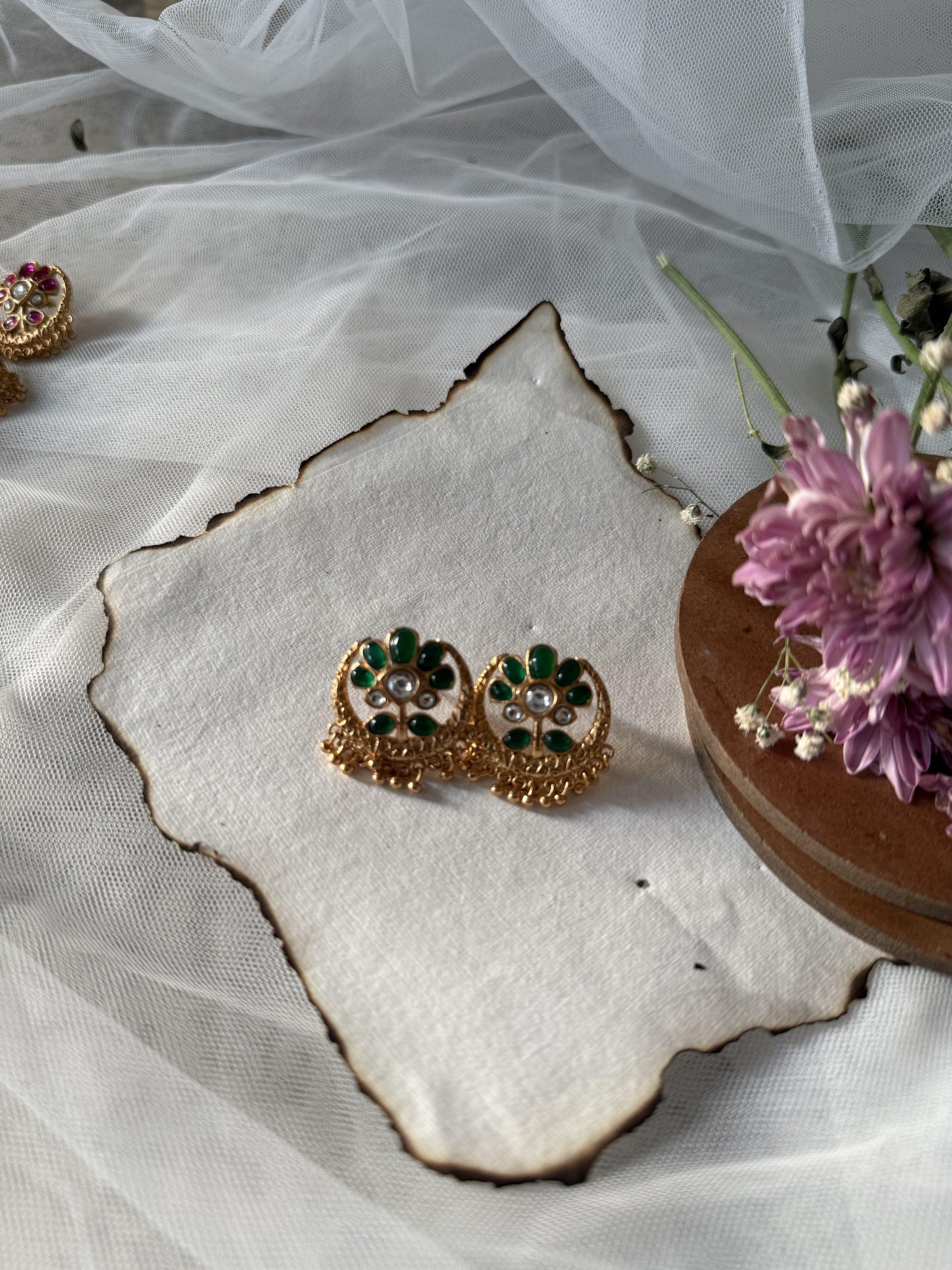 Siya Polki Earrings image 0