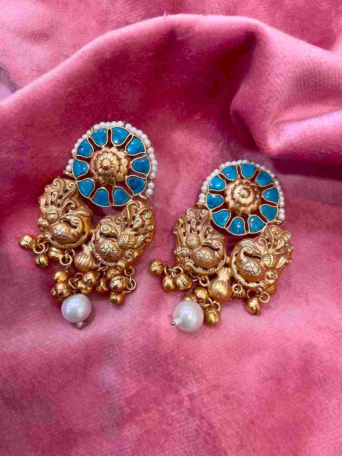 RADHIKA TEMPLE EARRING image 0