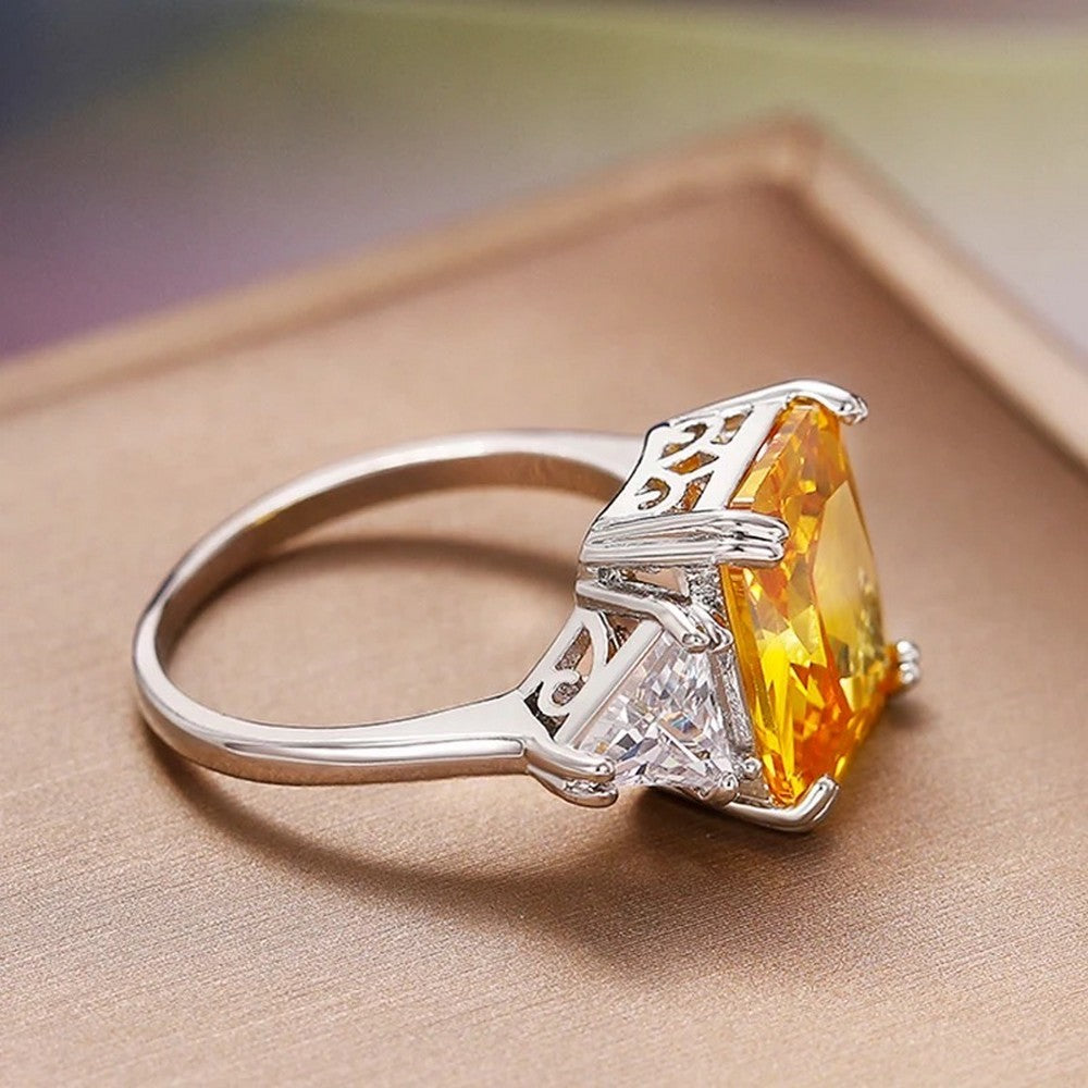 Joyce Yellow Ring image 1