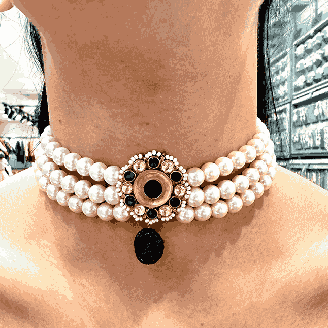 Kiran Pearl Choker image 1