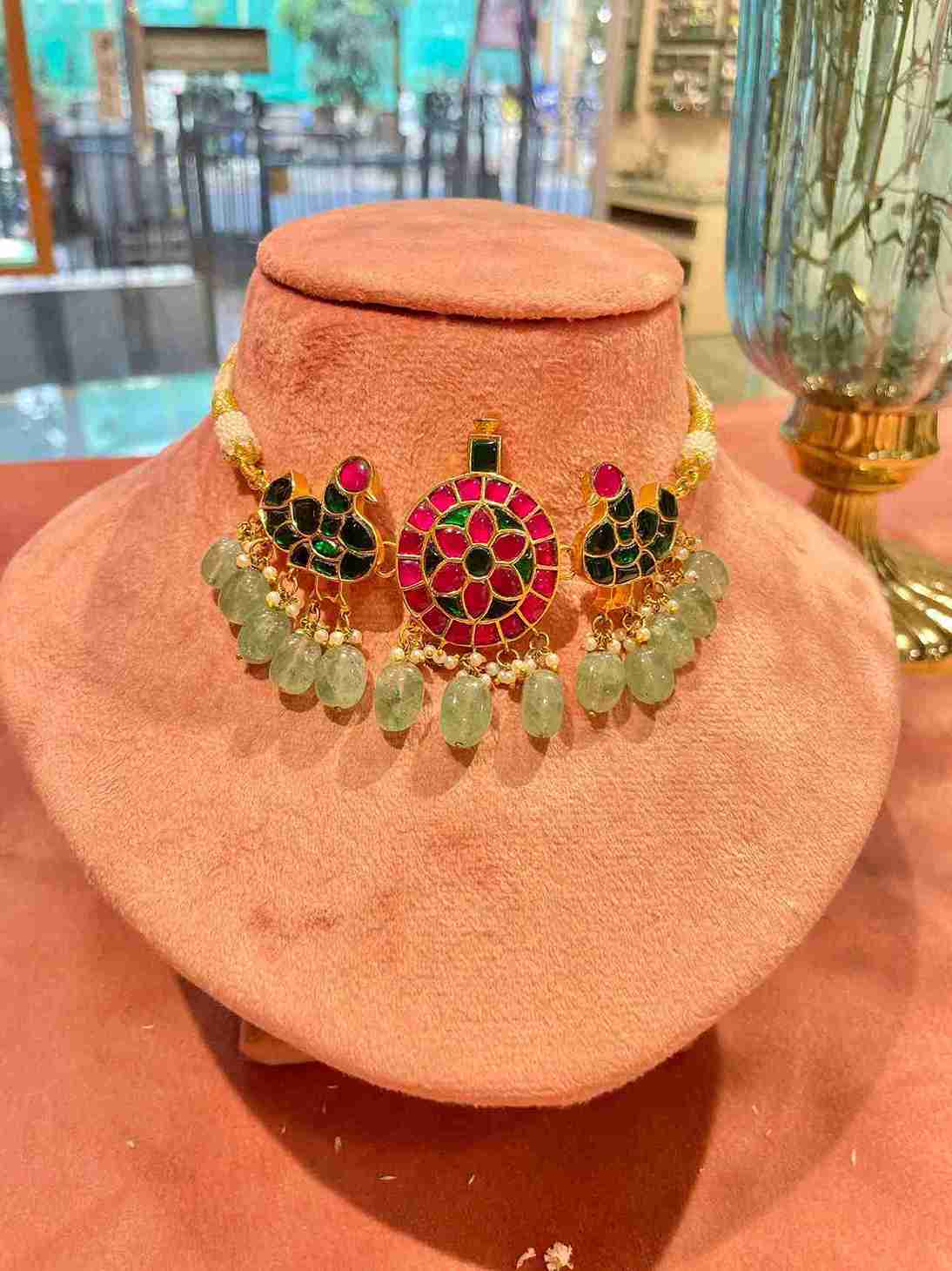 MEGHNA PURE SILVER CHOKER image 1