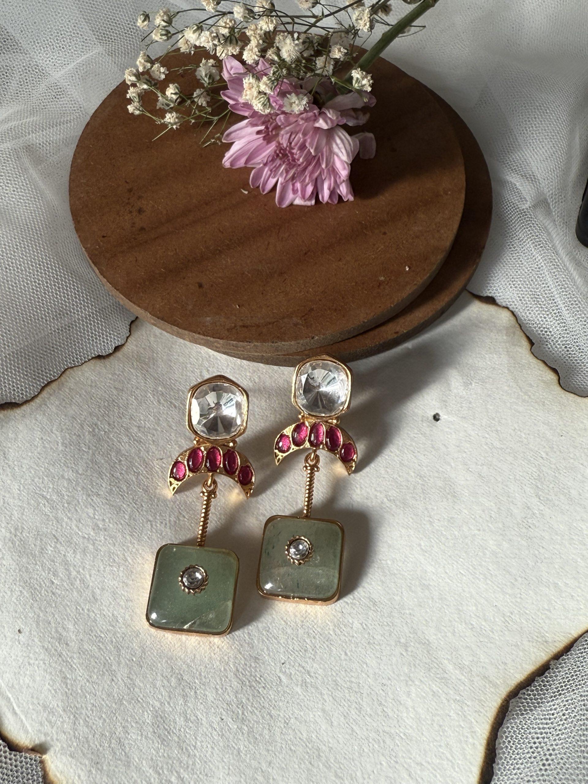 Manya Polki Earrings image 0