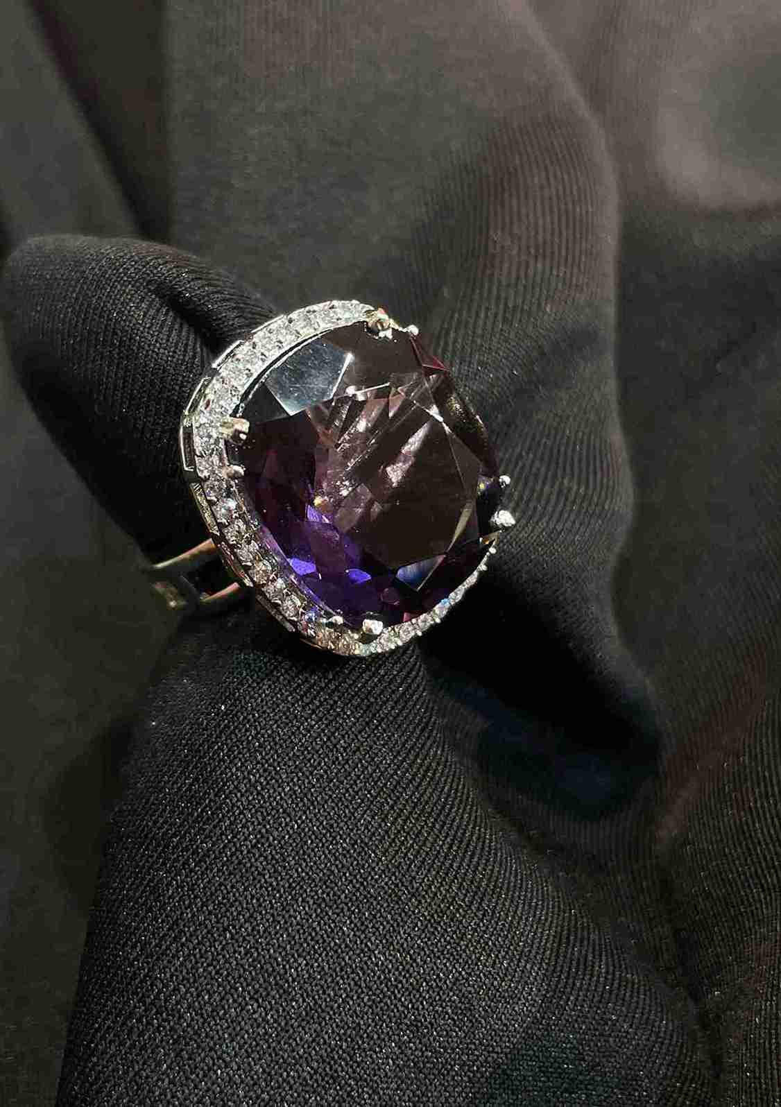 WINONA PURPLE RING image 0