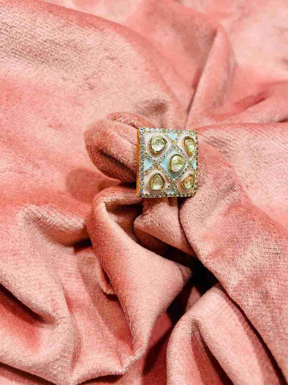 KAMYA POLKI RING image 0