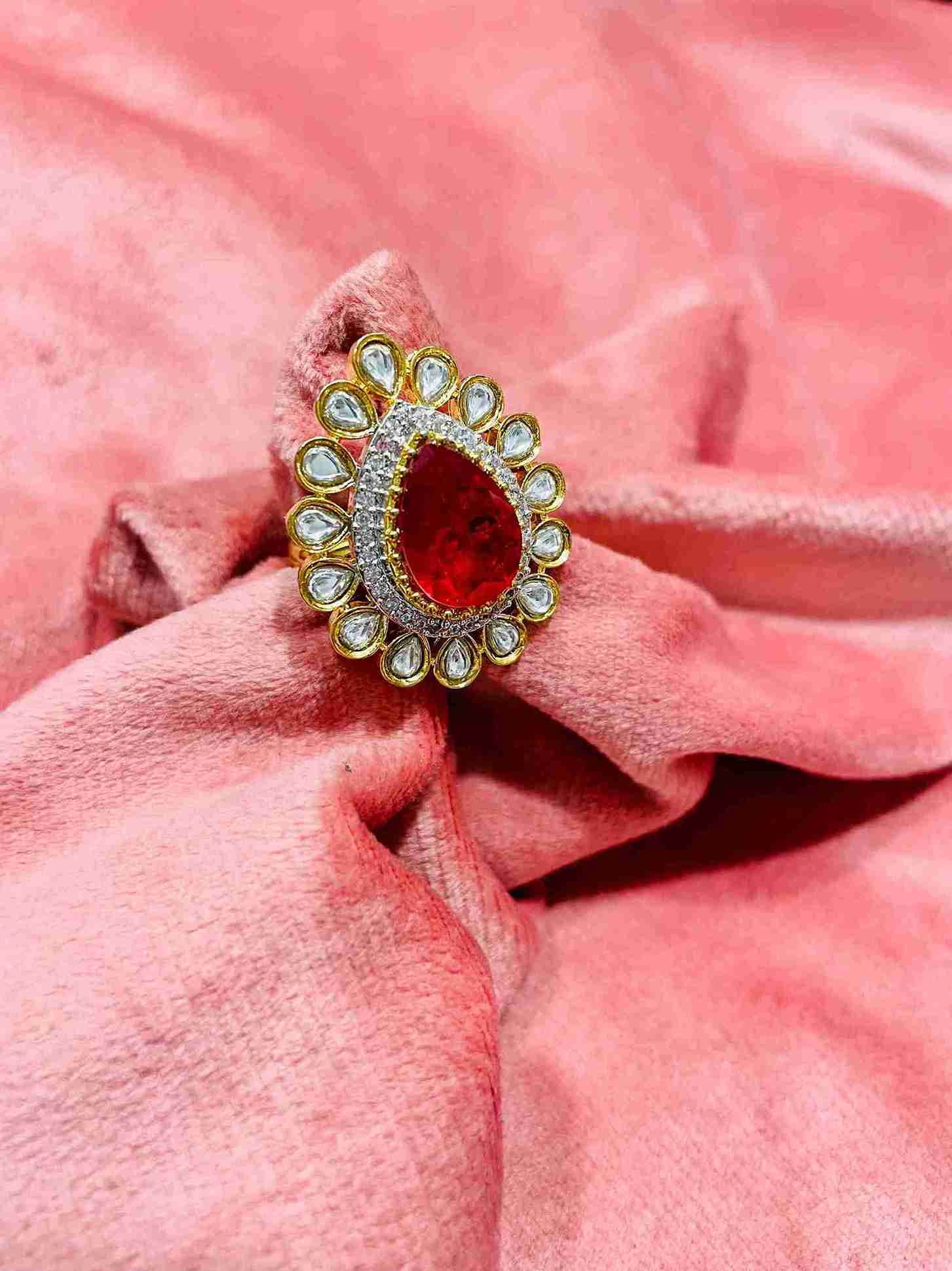 CHANDIKA RED RING image 0