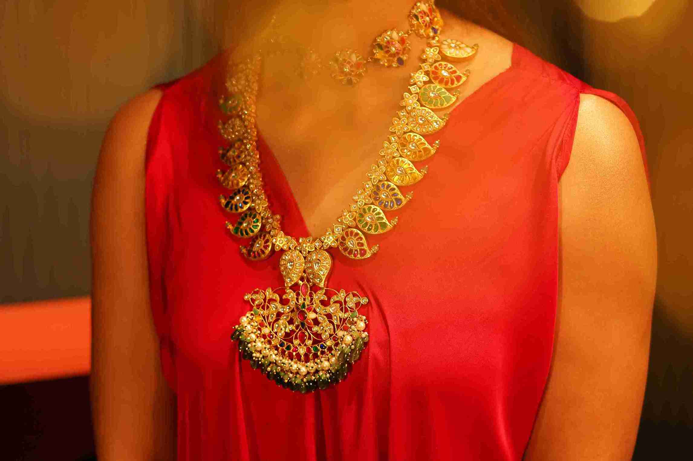 Niranjana Long Navratna Set image 0