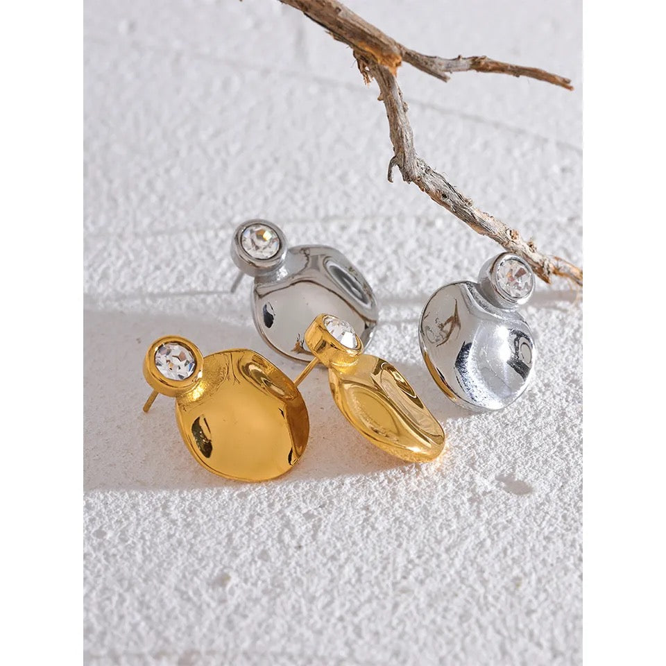 DERSY STUDS (gold/silver) image 3