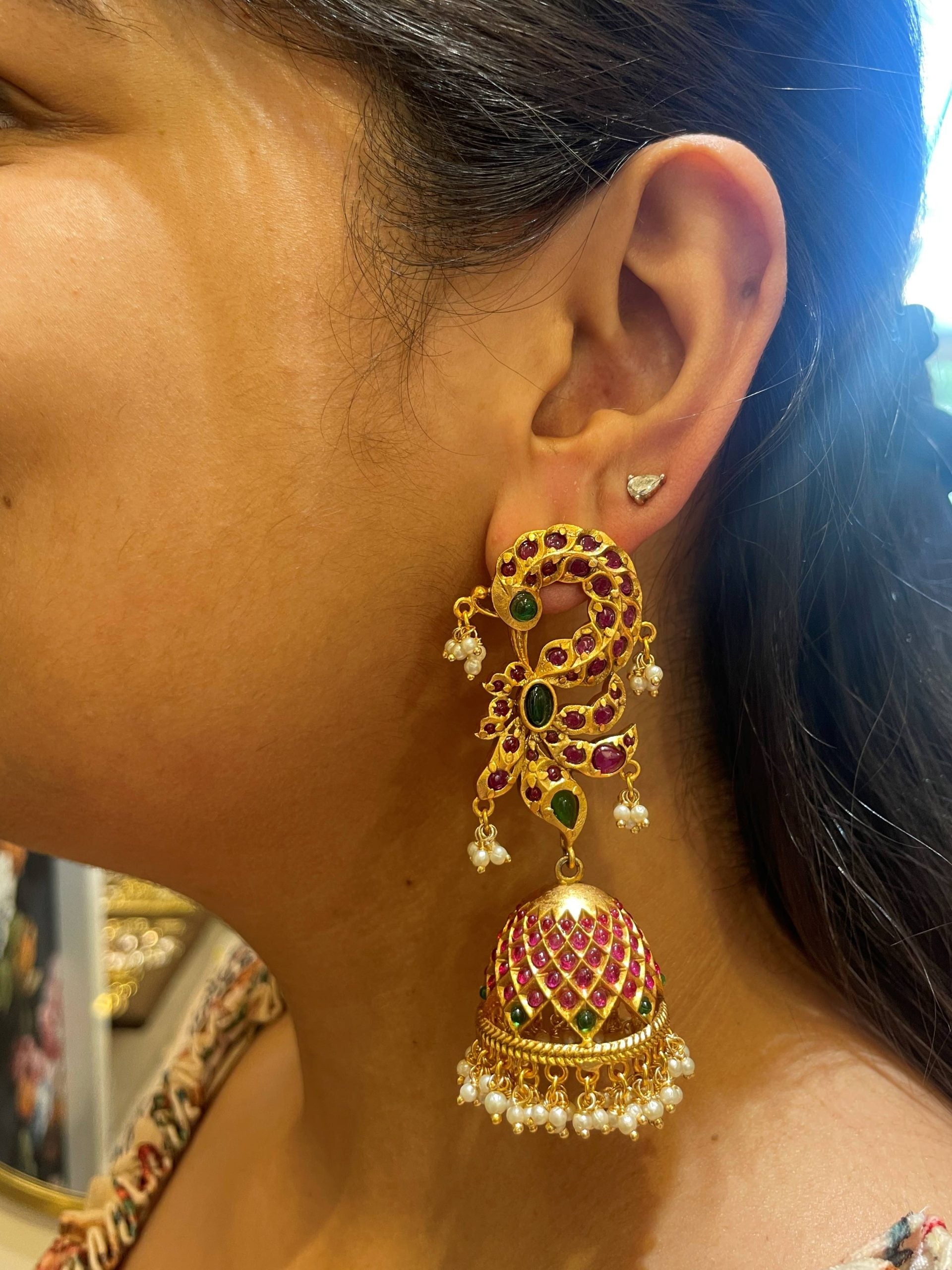 Gitanjali Gold Jhumka image 0