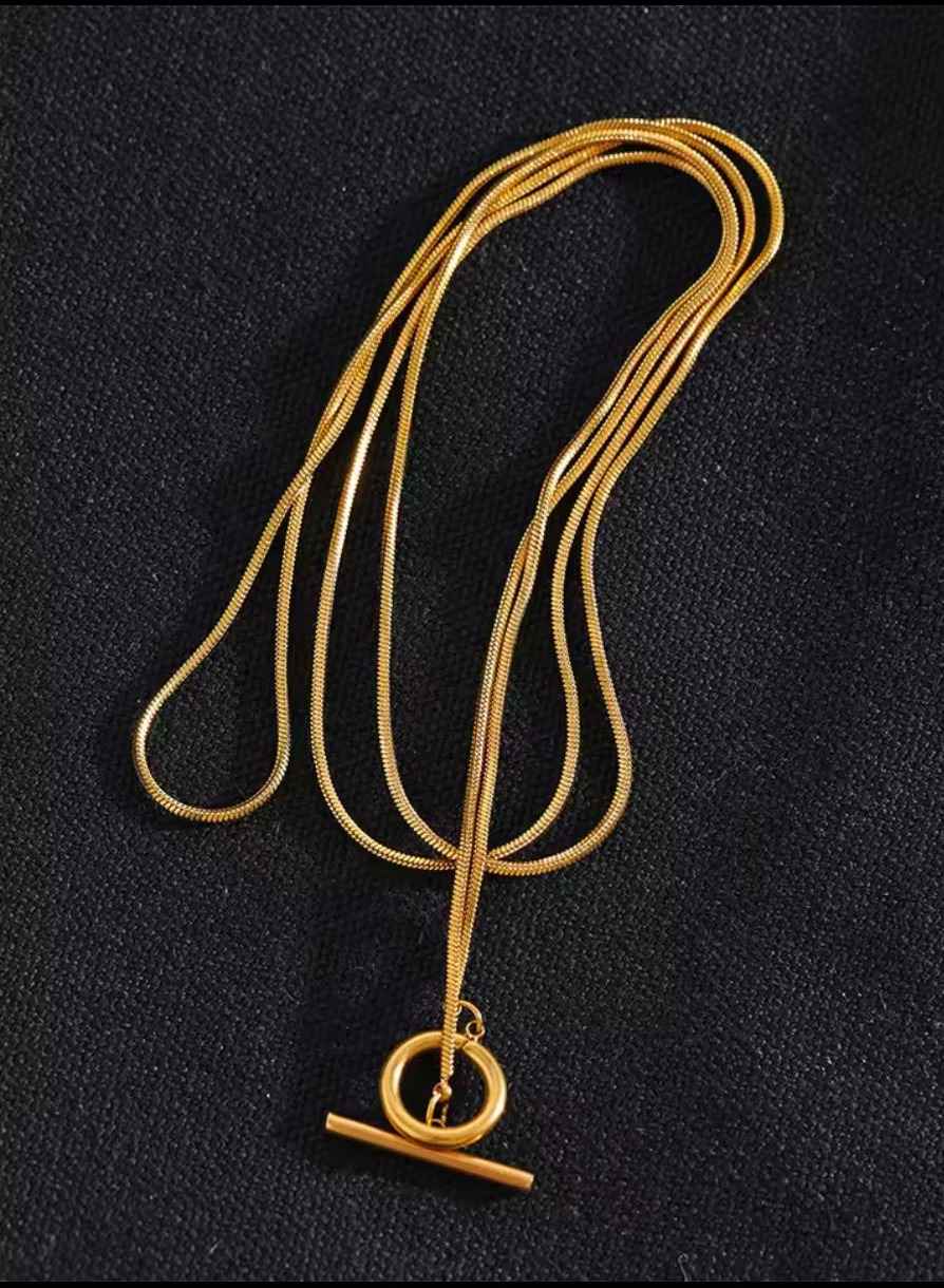 TITANIUM STEEL NECKLACE image 1