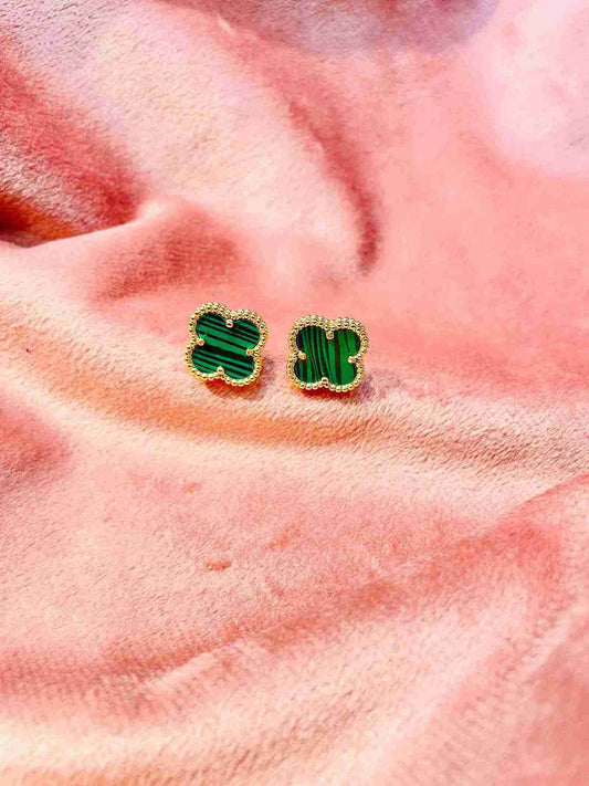VANCLEEF MIDI GREEN STUD image 0