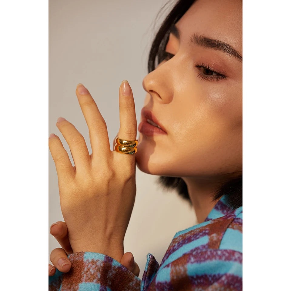 CHUNKY BAND RING image 2