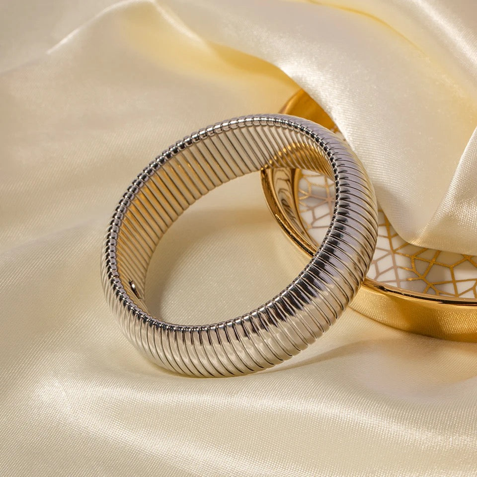 OMEGA SILVER BRACELET image 0