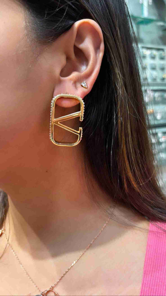 VALENTINO CURVE EARRING image 0