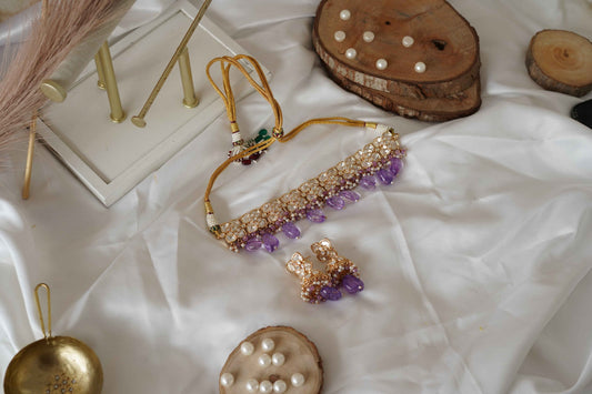 NAYANIKA LILAC CHOKER image 0