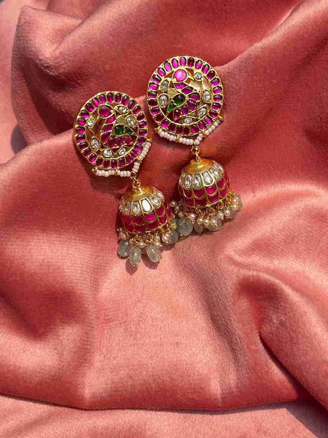 SADHNA PURE SILVER JHUMKA image 0